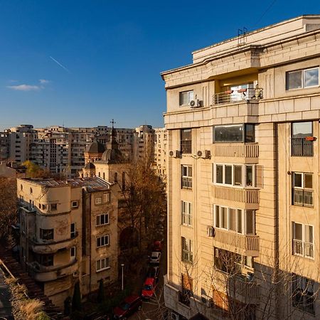 Golden View - Breathtaking Location In Bucharest Leilighet Eksteriør bilde