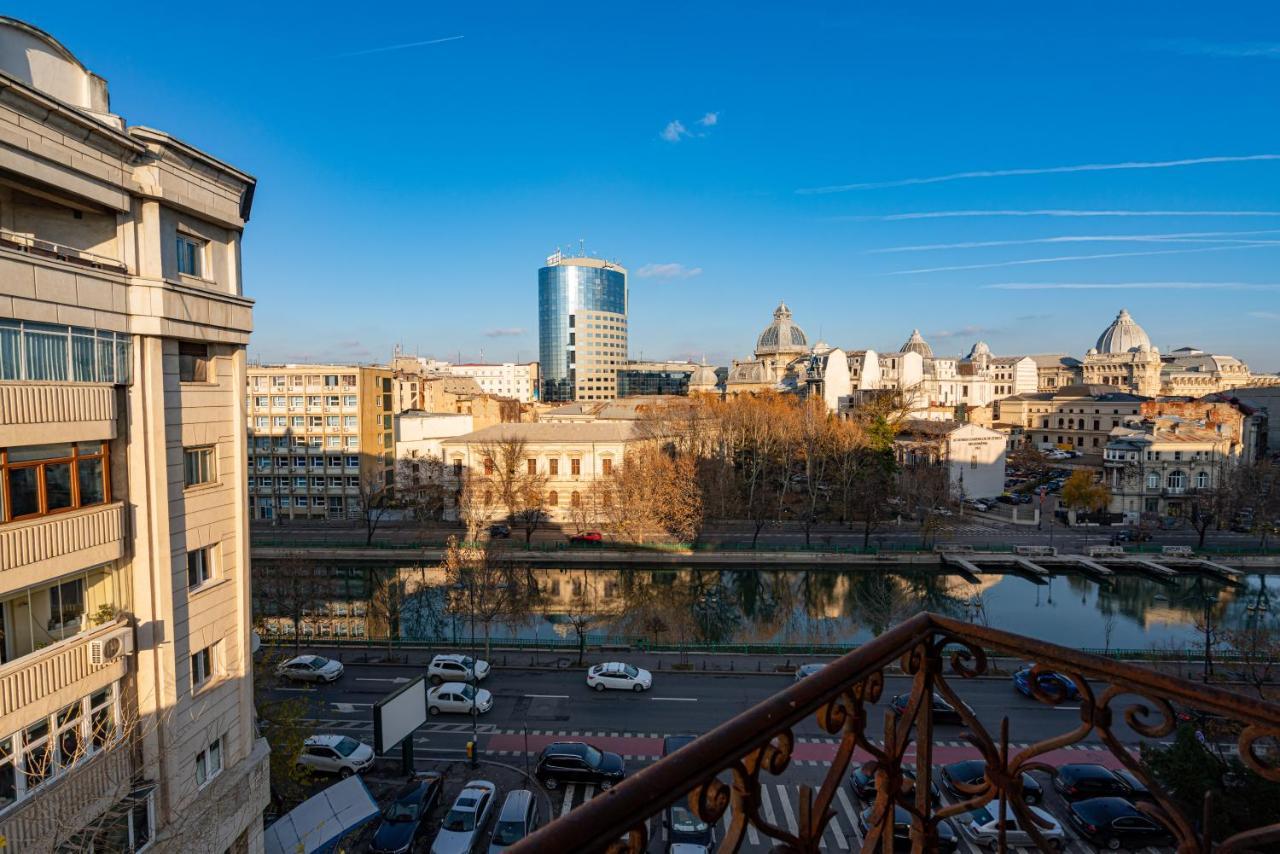Golden View - Breathtaking Location In Bucharest Leilighet Eksteriør bilde